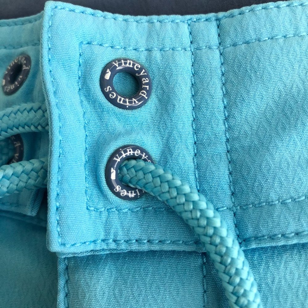 VINEYARD VINES Turquoise Board Shorts Swim Trunks - Picture 3 of 10